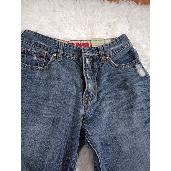 Union bay Unionbay Boys Size 10 Light Wash Straight Leg Jeans - Picture 12 of 14